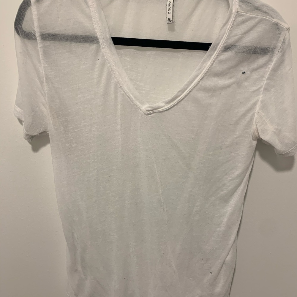 Z Supply White tee